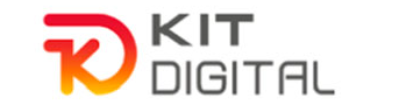 Logo de Kit Digital, una iniciativa para fomentar la transformación digital de las empresas en España.