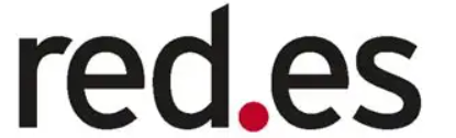 Logo de red.es, entidad pública que promueve la transformación digital en España.